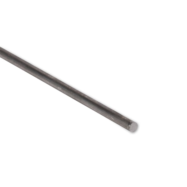 1/4" Diameter, 304 Stainless Steel Round Rod, 10" Length, Extruded, 0.25 inch Dia